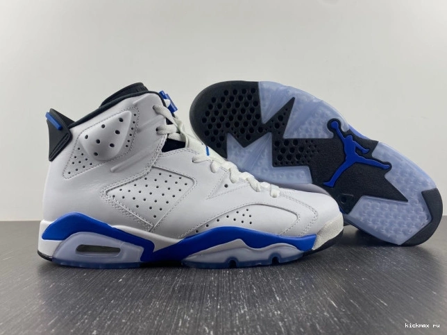 Rep 6 Air 384664-107 Blue Retro Sport Jordan (2014) 0713